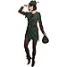 Produktbild Robin Hood Lady Kleid Hut Gürtel, Größe:38