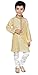 Produktbild Jungen Sherwani Kurta Pyjama Bollywood-Partei-Abendkleid 929 (10 Jahr, Hell Gold)