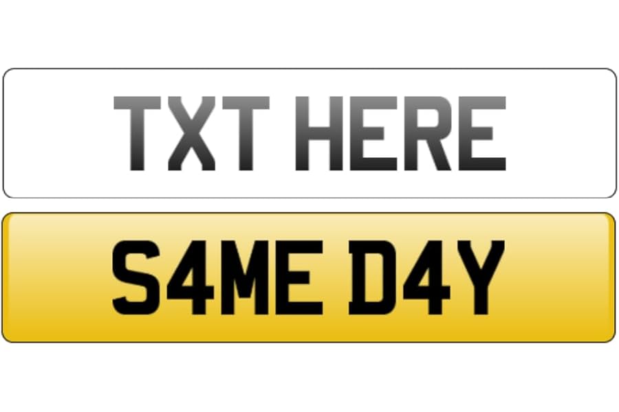 Number | Same Day | Fast Post | Badges/Borders Holders UK frame | Holder | Borders Various Badges | Plates Holders | Customisation Up To 25 Characters | Sign Placement | Display