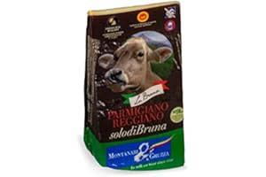 FIICO Parmigiano Reggiano - SOLO DI BRUNA - 24 Mesi Fatto con latte di Bruna Alpina (1000 gr) Sottovuoto