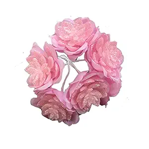 GadinFashion? Artificial Flower Hair Pin/Juda Pin For Wedding Women/Girls Pack-06,Color-Pink