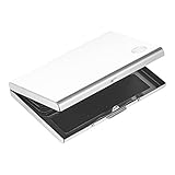 *NEW MODEL*Satori Ultra Slim RFID Blocking Credit Card Holder Wallet, Aluminium With Stainless Steel Latch, For Men And Women, Protect Cards Against RFID Scanning Criminals
