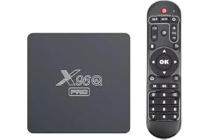 X96‎‎‎‎‎‎‎‎‎‎‎‎‎‎‎‎‎‎‎‎Q Pro en continu 2Go/16Go Lecteur Smart TV Box WiFi, avec Allwinner H313, TV Box Android 10.0 Prend en Charge 4K HD, H256