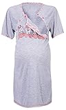 Happy Mama Women's Maternity Hospital Gown Nightie for Labour & Birth. 193p