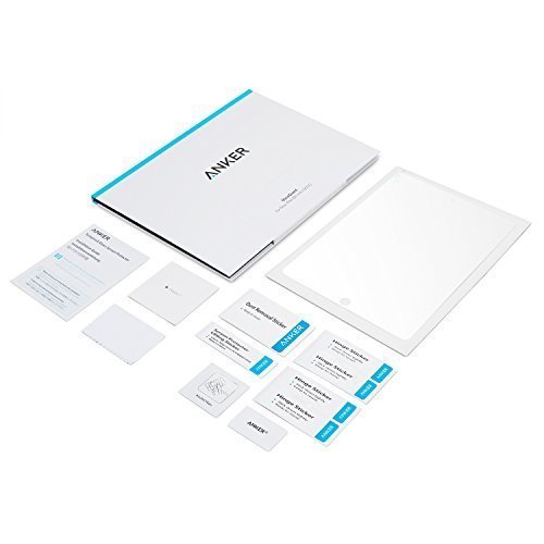 iPad Pro 12.9 Zoll Displayschutz, Anker Doppelter Schutz Premium Hartglas Tablet Schutzfolie mit Retina Display - 6