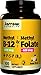 Produktbild Jarrow Formulas, Methyl B12 1000mcg & Methyl Folate 400 mcg, 100 vegane Lutschtabletten, glutenfrei, Zitronengeschmack