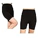 Liang Rou Maternity Ultra Thin Stretch Short Leggings 2-Pack