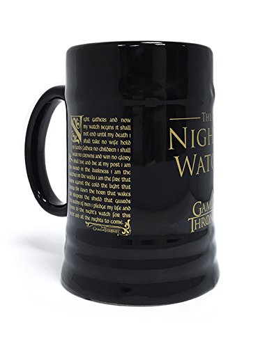 Pyramid International MGS23835 Game of Thrones (Night's Watch) 21 oz Keremikstein, Keramik, mehrfarbig, 14,5 x 8 x 14 cm