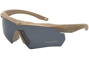 ZoliTime Occhiali da sole militari 3LS, 4LS 5LS Kit occhiali da sole polarizzati militari da uomo Tattico (discorso, 5 lenti (1 Polarizzato su 5))