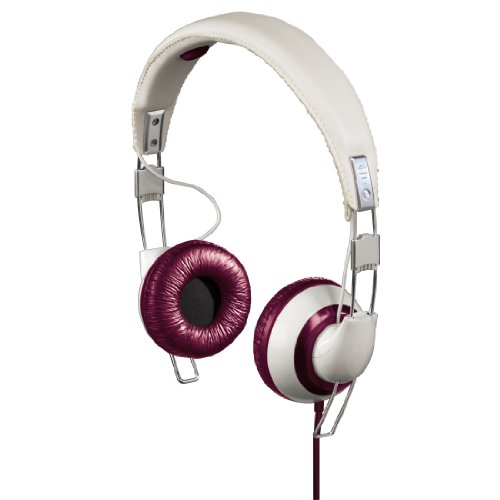 Preisvergleich Produktbild Hama Donut On-Ear-Stereo-Kopfhörer Cranberry