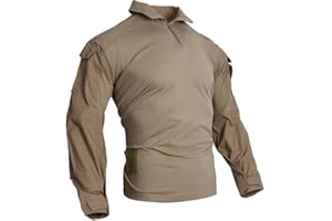 EMERSONGEAR Men's Tactical Shirt,Gen3 Airsoft Combat Army Paintball Quick Dry Long Sleeve BDU T-Shirt Top