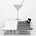 Produktbild Guyuell Cocktail Eis Gin Rum Abnehmbare Art Vinyl Wand Home Room Decor Wandaufkleber Removable Home Tür Pvc Wandaufkleber