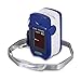 Produktbild FS10 A pulsioximetro Finger mit LED-Display von Sauerstoff im Blut, blau