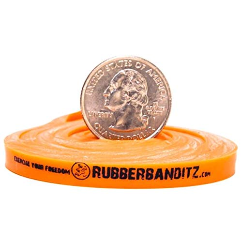 RubberBanditz RB 12 in Light Rehab/Recovery Band - #1 Orange - 5-15 LB (2-7 kg) Resistance
