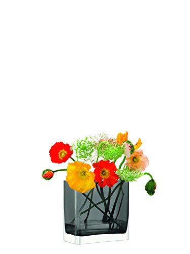 LSA International Modular Vase 20 x 10 cm schiefergrau, grau - 2