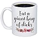 Produktbild Acme&Real Funny Gifts for Women, Men - Eat A Giant Bag of Dicks Coffee Mug - Sarcastic Quote Saying 11oz Novelty Gag Cup for Best Friend, Boyfriend, Bestie - Birthday, for Him, Her