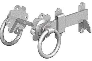 Gatemate Ring Gate Latch - Galvanised - 7" / 178mm