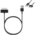 SILCOSTAR 30-Pin USB Data Sync Charging Cable for Samsung Galaxy Tab 2 P5100, P5110, P5113, P6800, P7300, P7310, P7500, P7510