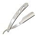 Edge Straight Shave Steel Blade Folding Shaving Razor Cut Throat Barber