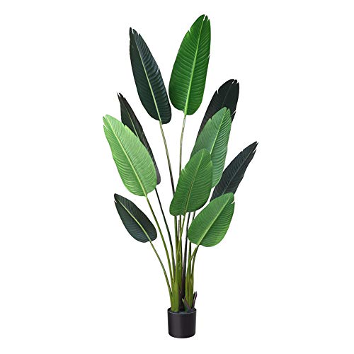 CozyBox Artificial Tropical Palm Tree Fake Plant for Indoor Outdoor, Perfect Faux Plants for Home Garden Office Store Decoration, 5 Feet