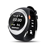 Lemumu ZGPAX S888 Bluetooth wasserdicht Smar twatch Kinder Elder SOS GPS Tracking Smart watch Anti-verloren Alarm für Ios Android Handy, Orange