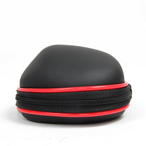 Hermitshell Travel Hart EVA Lagerung Tasche Schutz hülle Etui Tragetasche Beutel Compact Größen und karabiner für Logitech Mouse Maus MX Farbe: schwarz Größe: MX Master - 3