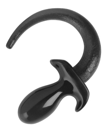 Preisvergleich Produktbild Master Series Black Dog Tail Butt Plug