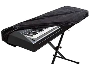 MUTMAIN Piano Dust cover for casio & Yamaha all 61 keys keyboards 31 x 95 x 9.2 cm (61PDC-BLACK)