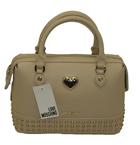 Preisvergleich Produktbild Love Moschino , Damen Henkeltasche Elfenbein elfenbein