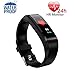 Produktbild Fitness Tracker, Fitness Armband Uhr mit Herzfrequenzmesser, BZLine Aktivitätstracker, Schrittzähler, SchlafMonitor, Kalorienzähler Fitness Uhr für Android und IOS Smartphones