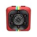 Produktbild Dashcam JSxhisxnuid,Spion Versteckte Camcorder 1080 P Mini SQ11 Auto DVR DV Kamera Sport Dash Cam Full HD 140 Grad Weitwinkel IR Nachtsicht DVR Kamera Bewegungserkennung (Rot)