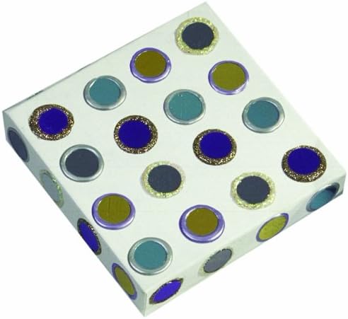 Oz International aamtum Pot of 5000 Mirrors 12 mm plastic assorted