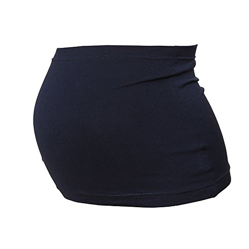 Maternity Belly Band - Pregnancy Bump Band - Made in UK (Pre Pregnancy Size UK 10, Navy)