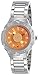 Fastrack Analog Orange Dial Women