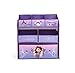 Disney Sofia 1st Multi-Bin Toy Organizer (Purple)
