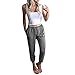 Produktbild Damen Druck Einfarbig Breites Bein Lange Hose Yogogo 3/4 Tummy Control Laufhose Sommer Yoga Leggings Yogahose Hosen Hohe Taille Hosen Sexy Lange Bleistift Sport Fitness Leggins Slim Dünne Sporthose