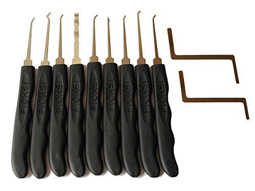 Preisvergleich Produktbild Picklock24 Einsteiger-Dietrich-Set (Pickset 11-teilig)