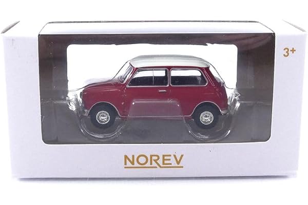 NOREV - Min Cooper S - 1964-1/54, Red Tartan/White