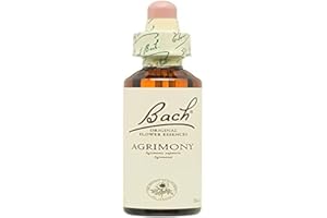 Bach - Flor de Bach Agrimony, Complemento Alimenticio, con Extracto de Flores de Agrimonia, Uva de Alc 27% Vol, Ayuda a Gestionar las Emociones Cuando Quieres Abrir Tus Sentimientos - 20 ml