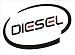 isee360 Bold look design,Diesel sticker ,vinyl , Sides, Hood, Bumper Car Sticker(Black) RS.75.00
