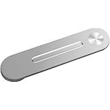 OSALADI Phone Side Mount Clip for Laptop Aluminum Alloy Adjustable Laptop Monitor Magnetic Cellphone Stand for Home…