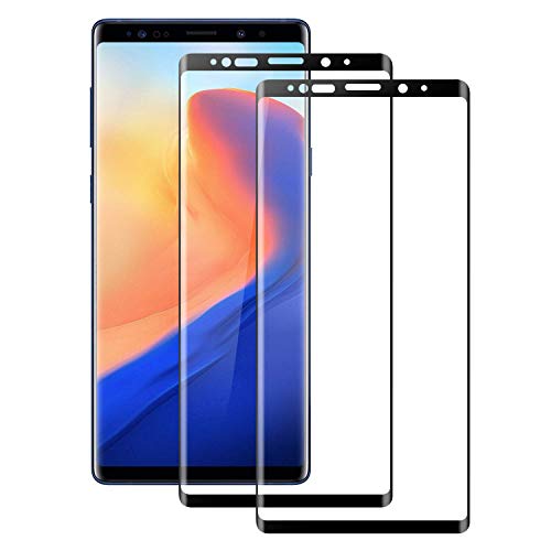 GOMAN Verre Trempé Samsung Galaxy Note 9 [2 pièces], Film Protection en Verre trempé écran Protecteur vitre [Coque Compatible] Protection écran pour Samsung Galaxy Note 9