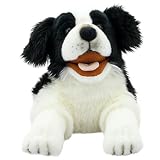 Wenn Sie bei der Verwendung dieser Puppe Ihre Arme kreuzen, können Sie ihren Schwanz mit Ihrer freien Hand zum Wedeln bringen!