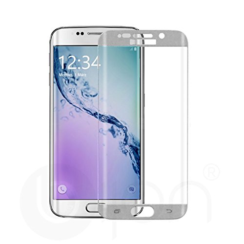 bijon® Panzerglas Displayschutz Pro+ Premium 9H für Samsung Galaxy S7 Edge - Silber