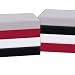 Produktbild klassisches Fein Jersey Spannbetttuch Spannbettlaken von Velwico - erhältlich auch im Sparpack - in unseren besten Farben und Größen - 100 % gekämmte Baumwolle, Ökotex geprüft 2 er Pack 90-100 x 200 cm Rot