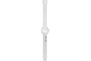 HIP HOP, Collezione Dancing in the Light, Orologio Donna, Cinturino in Silicone Intercambiabile e Regolabile, Ciondolo con Stella, Cassa 32mm, Resistente all'Acqua