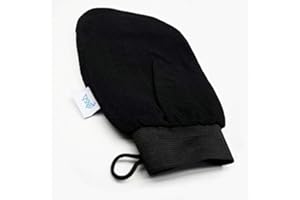 DESINEO Lotto di 10 guanti Kessa per Scrub esfoliante nero di Hammam