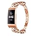 Produktbild Happysdh Armband für Fitbit Charge 3, Smartwatch Zubehör Edelstahl Ersatzarmband Armbänder Smartwatch für Männer Frauen