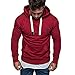 Produktbild Herren Kapuzenpullover Langarm Herbst Winter Hoodie Pullover Casual Sweatshirt Hoodies Top Bluse Basic Trainingsanzüge Herbst Winter Sweatjacke Kapuzenjacke Mit Polyester Felicove