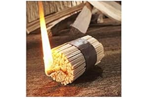 YOEYANG ZAZ 16 pezzi Accendifuoco K-LUMET per barbecue, fornello e camino, barbecue e braciere, inodore